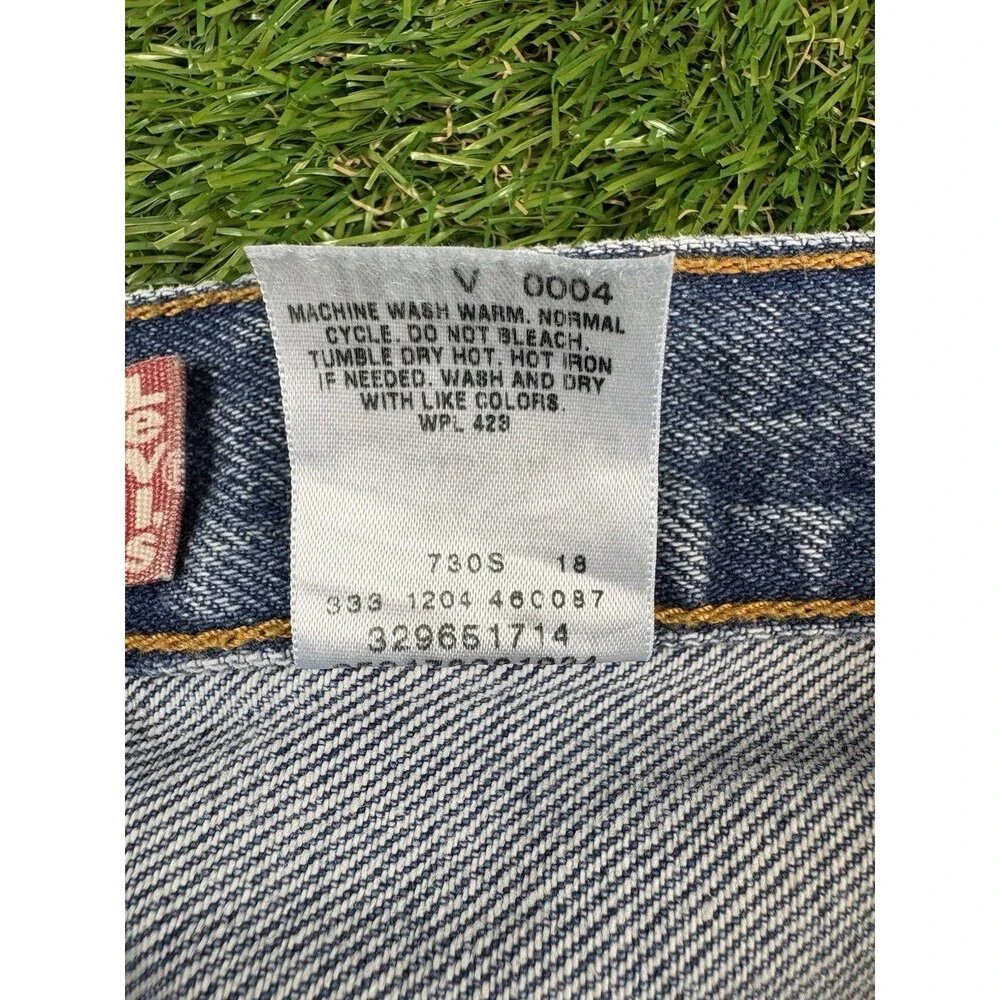 Vintage Levis 569 Jean Shorts Mens 34 Denim Jorts Skate Baggy Loose Fit Y2K